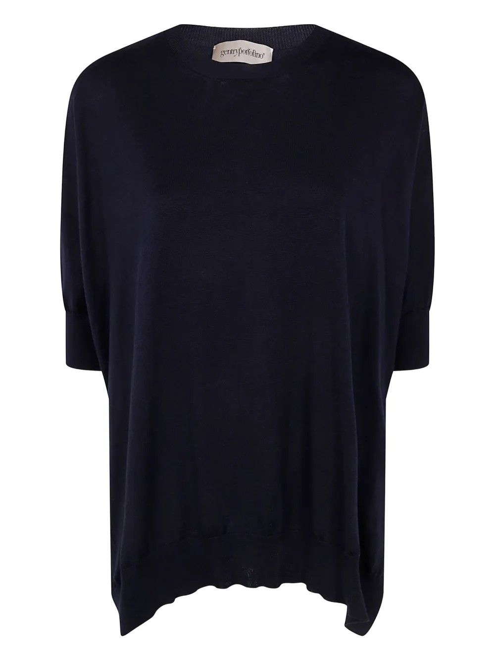 Gentry Portofino drop-shoulder knit top