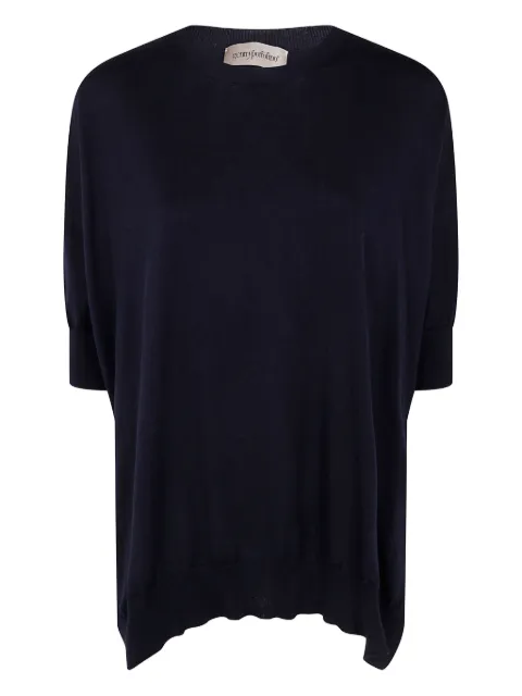 Gentry Portofino drop-shoulder knit top
