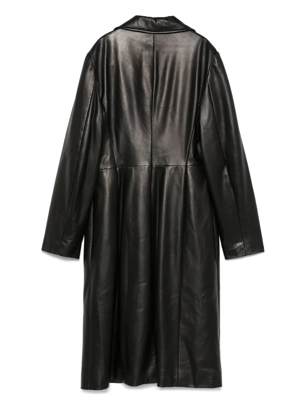 A.N.G.E.L.O. Vintage Cult 2000s pre-owned leren jas - Zwart