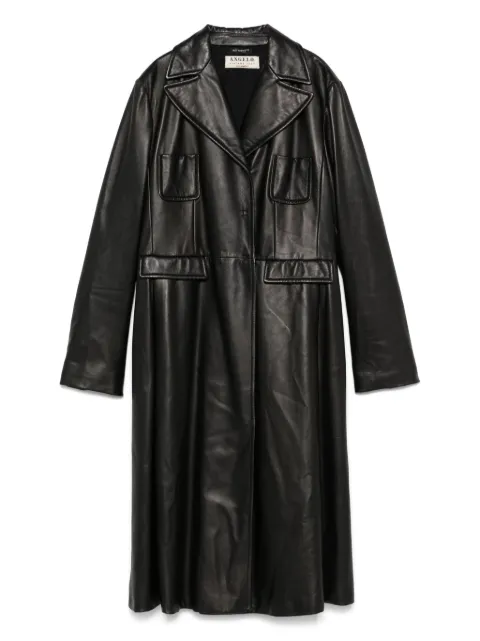 A.N.G.E.L.O. Vintage Cult 2000s pre-owned leather coat