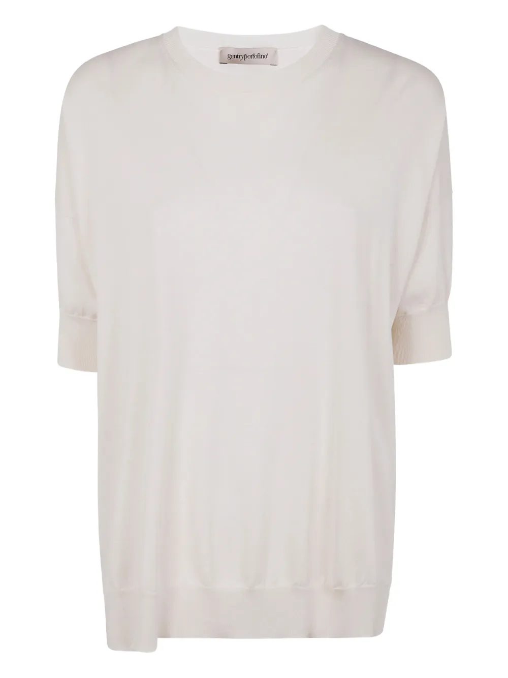 Gentry Portofino silk-blend top