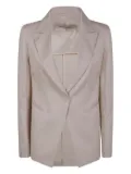 Gentry Portofino single-button tailored blazer - Neutrals