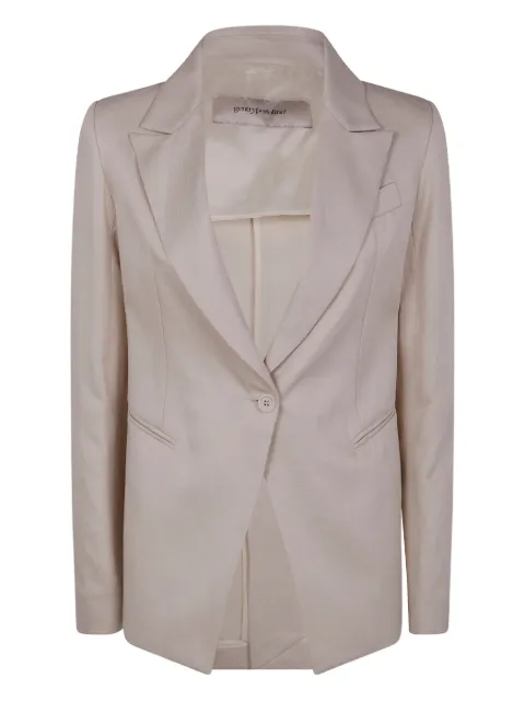 Gentry Portofino blazer de vestir con un botón