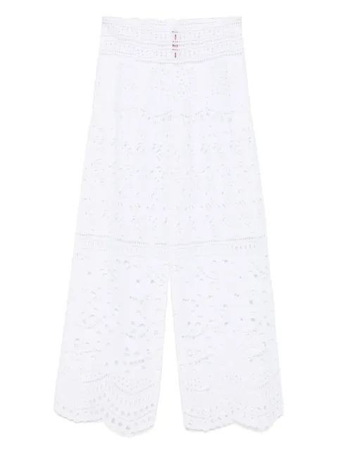 Ermanno Scervino broderie anglaise trousers