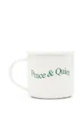 Museum Of Peace & Quiet Wordmark mug - White