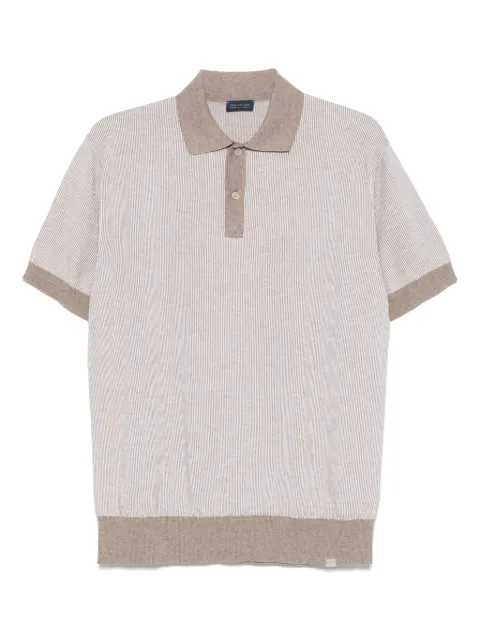 Paul & Shark playera tipo polo tejida