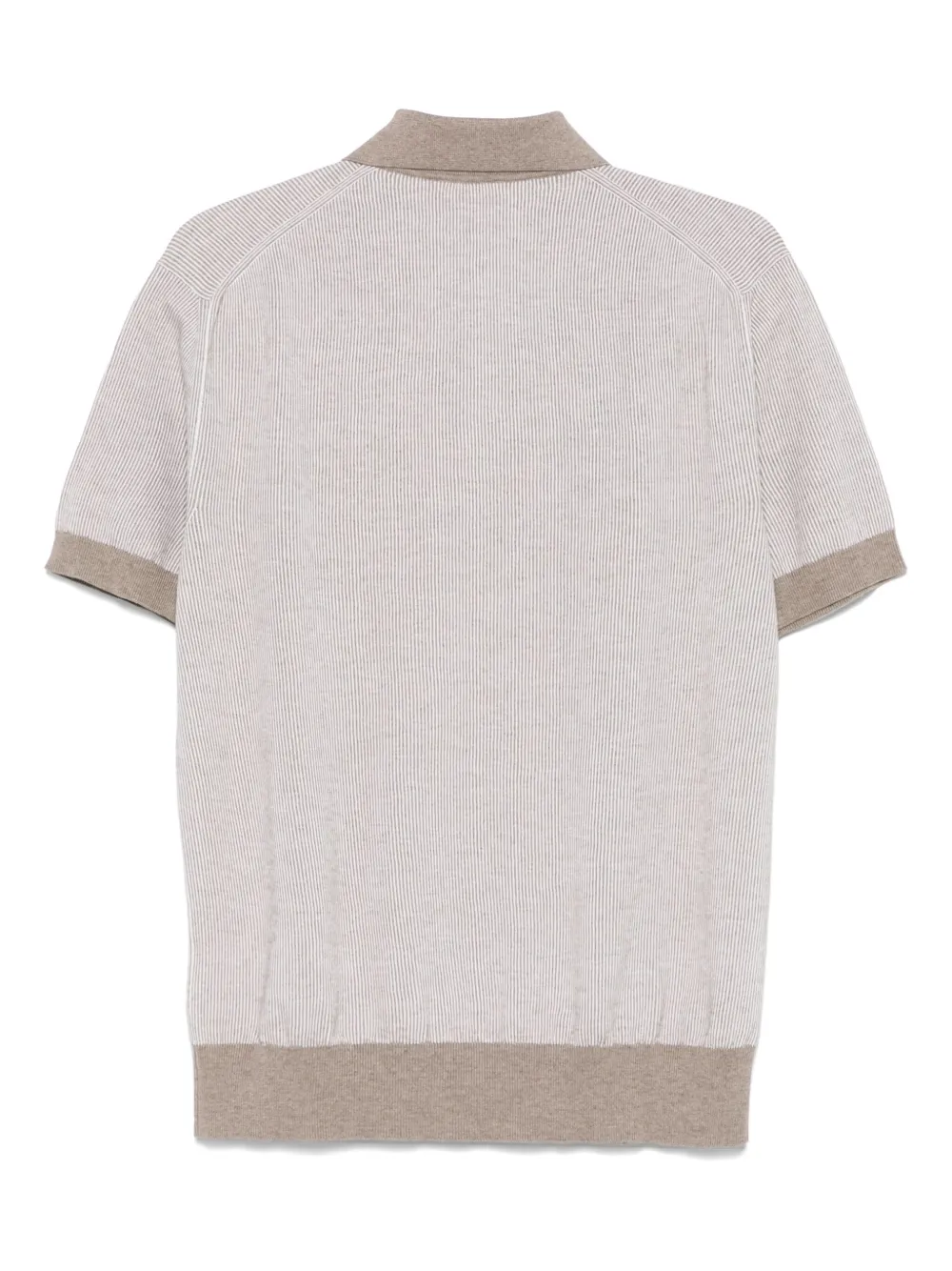 Paul & Shark Gebreid poloshirt - Beige