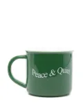 Museum Of Peace & Quiet Wordmark mug - Green