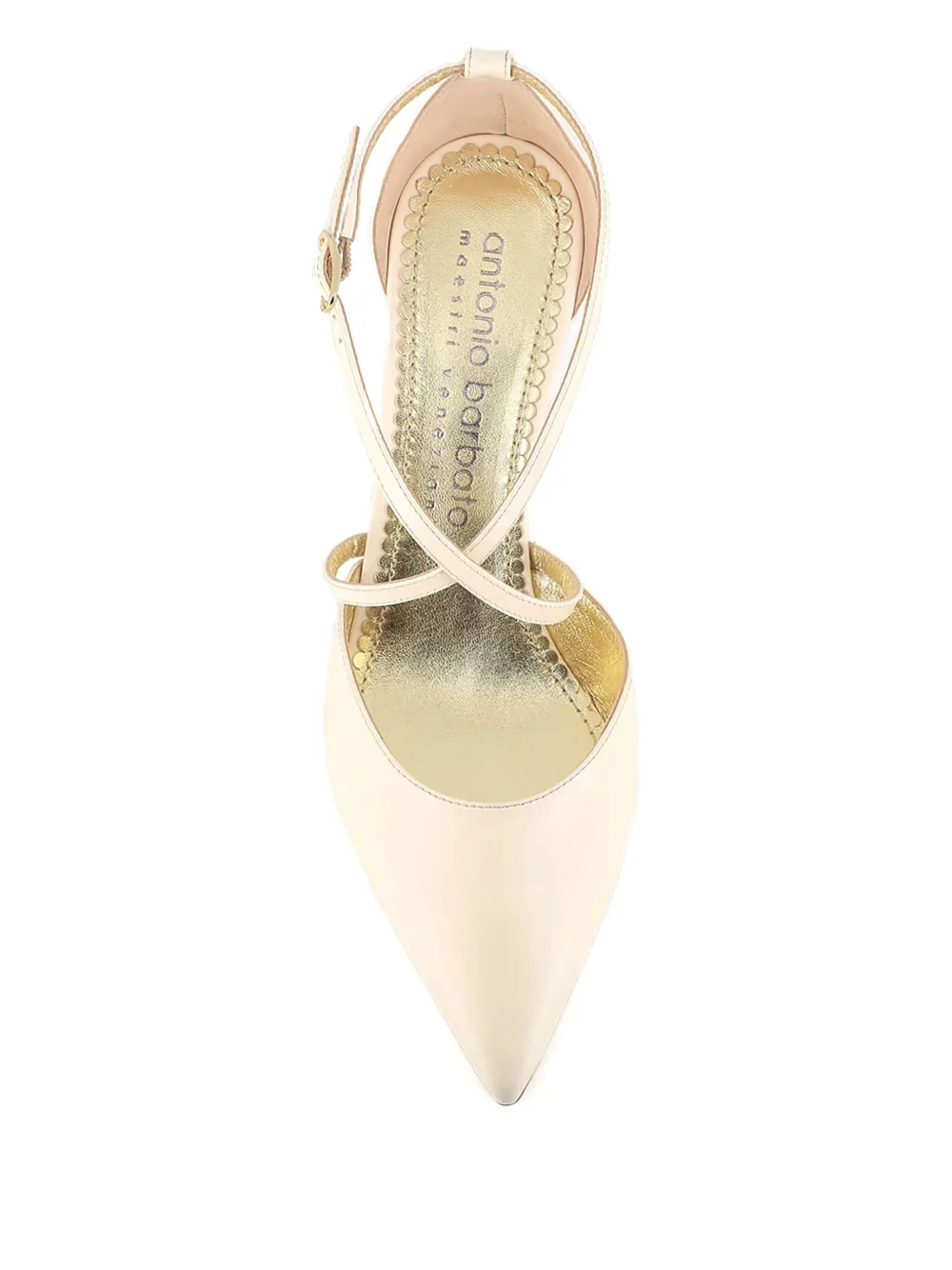 Antonio Barbato Maestri Veneziani 80mm Cross-strap Pumps