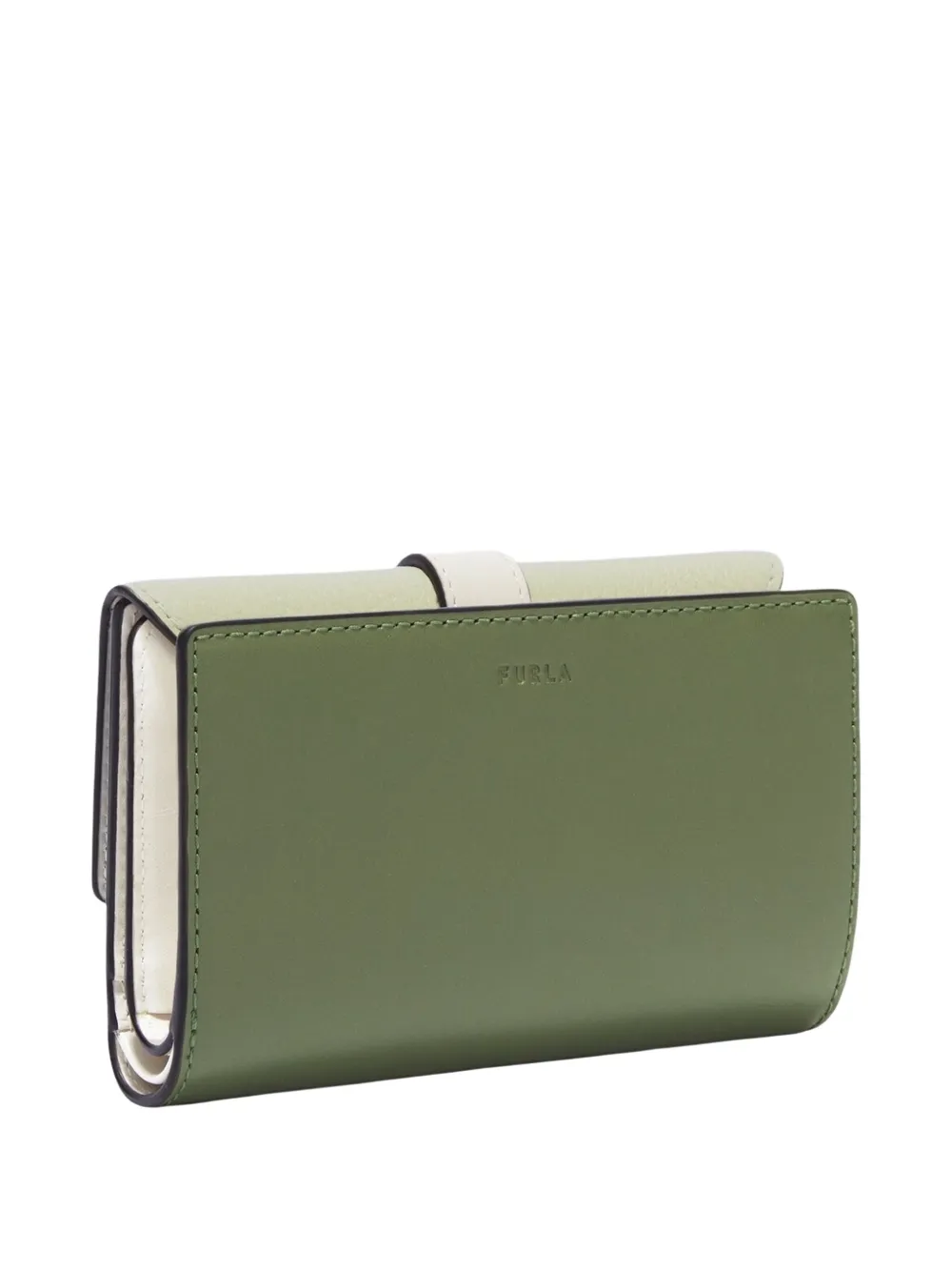 Furla Grazia compact wallet - Groen