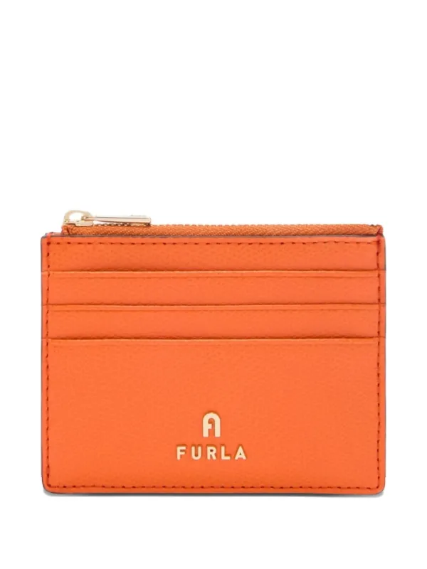 Furla Camelia カードケース | オレンジ | FARFETCH JP