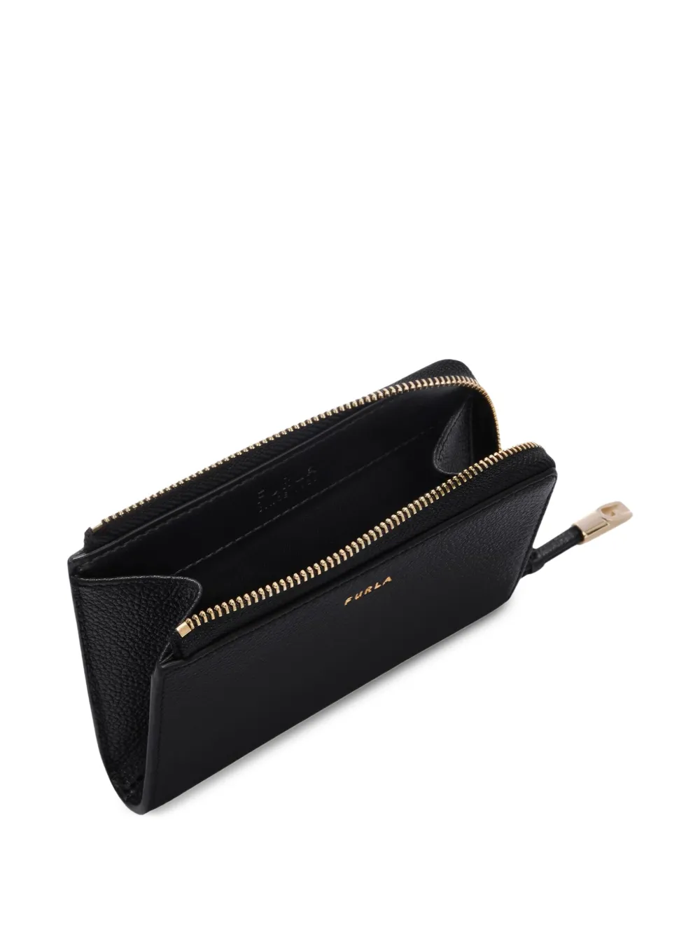 Furla Leren portemonnee Zwart