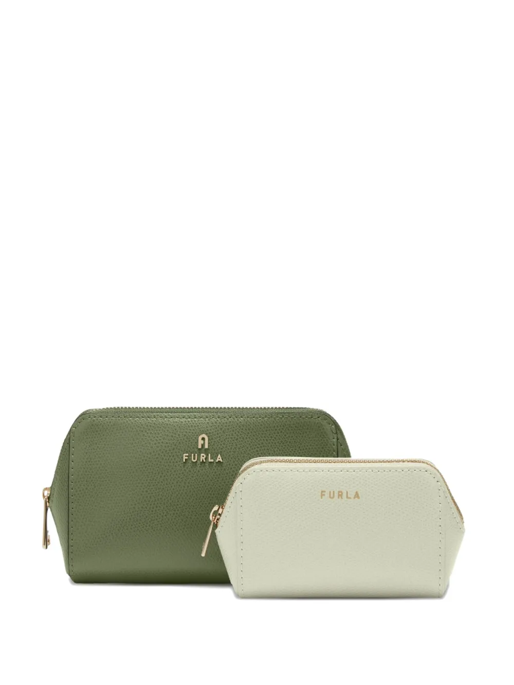 Furla Camelia make up bag | Green | Image 1