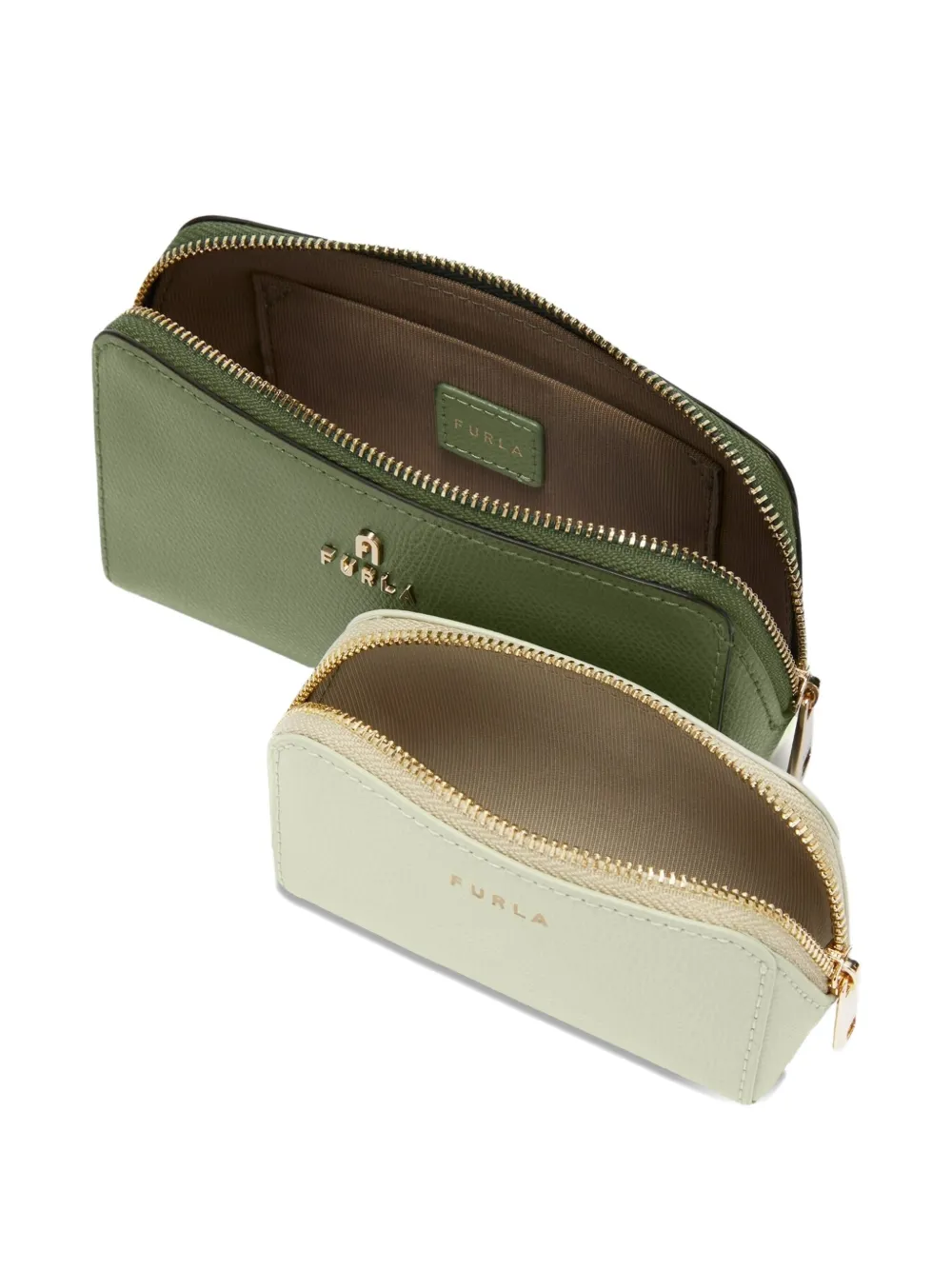 Furla Camelia make-up tas Groen