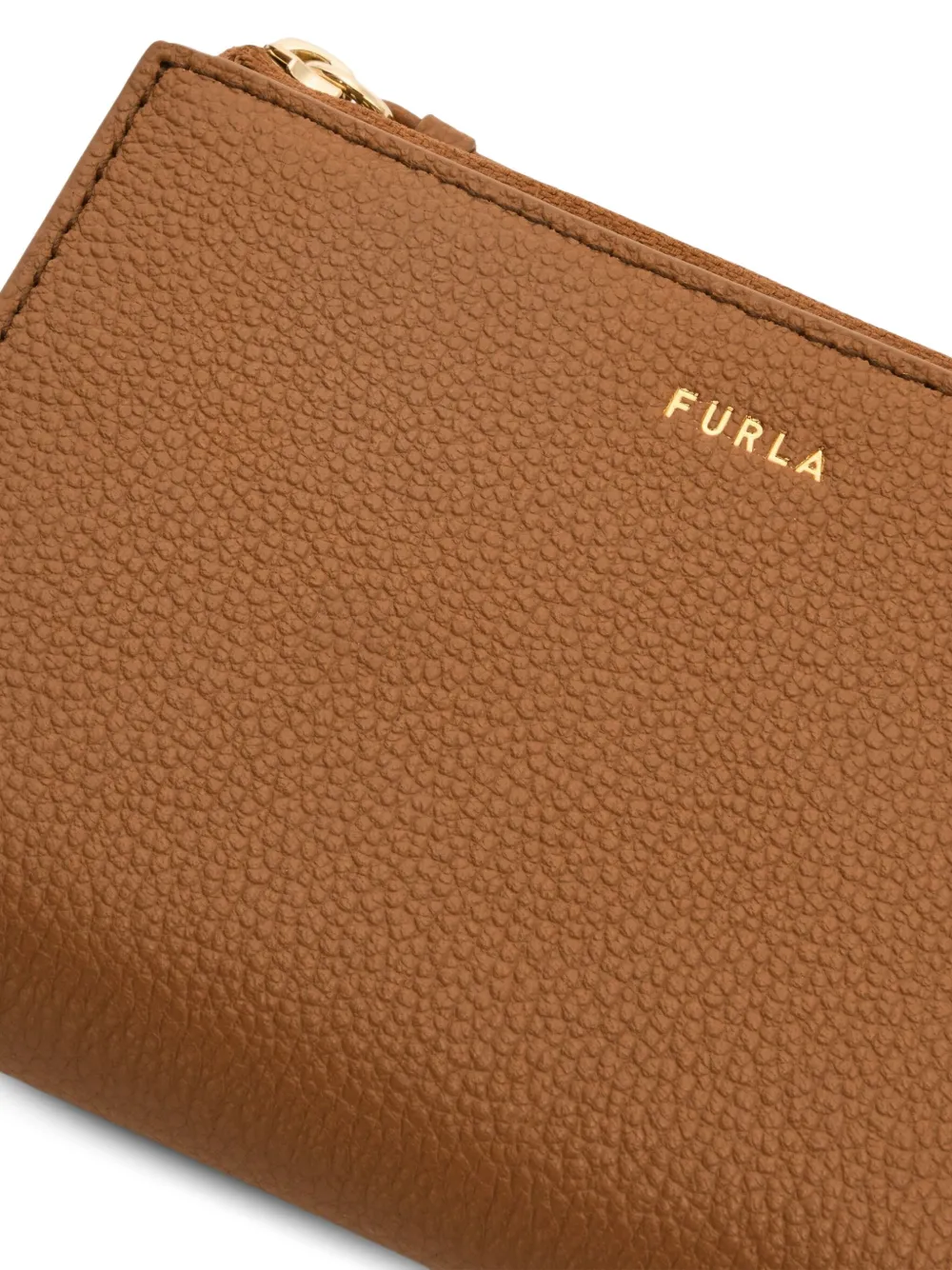 Furla Leren portemonnee Bruin