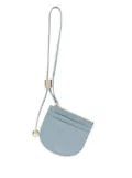 Furla Laura leather strap cardholder - Blue