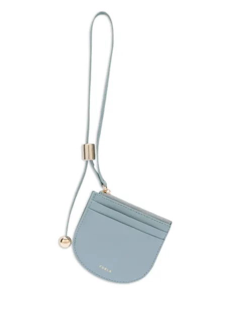 Furla Laura leather strap cardholder