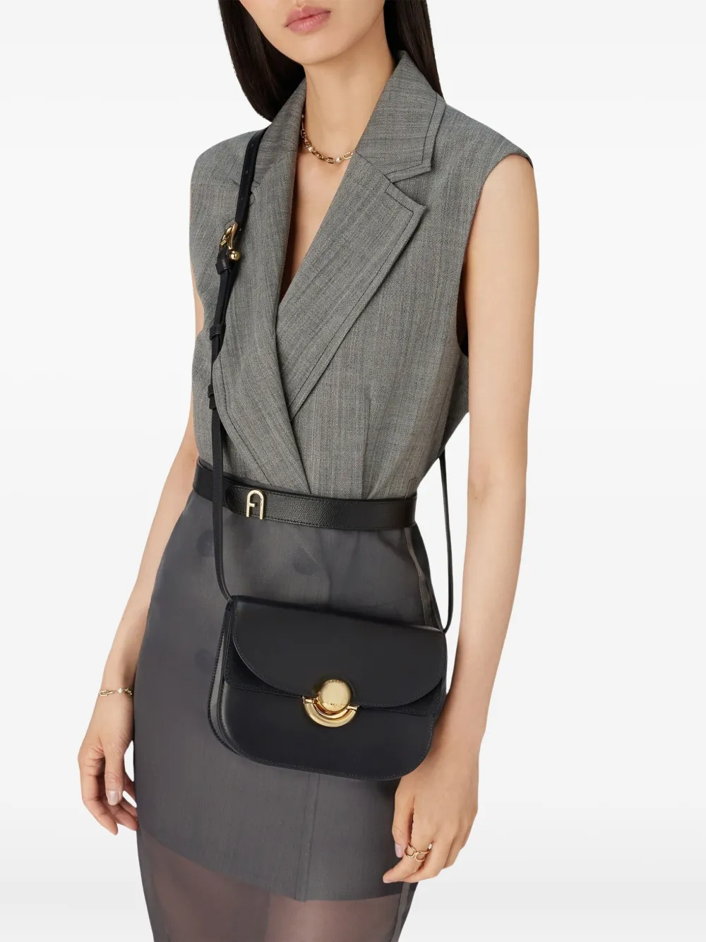 Furla Sfera crossbodytas Zwart