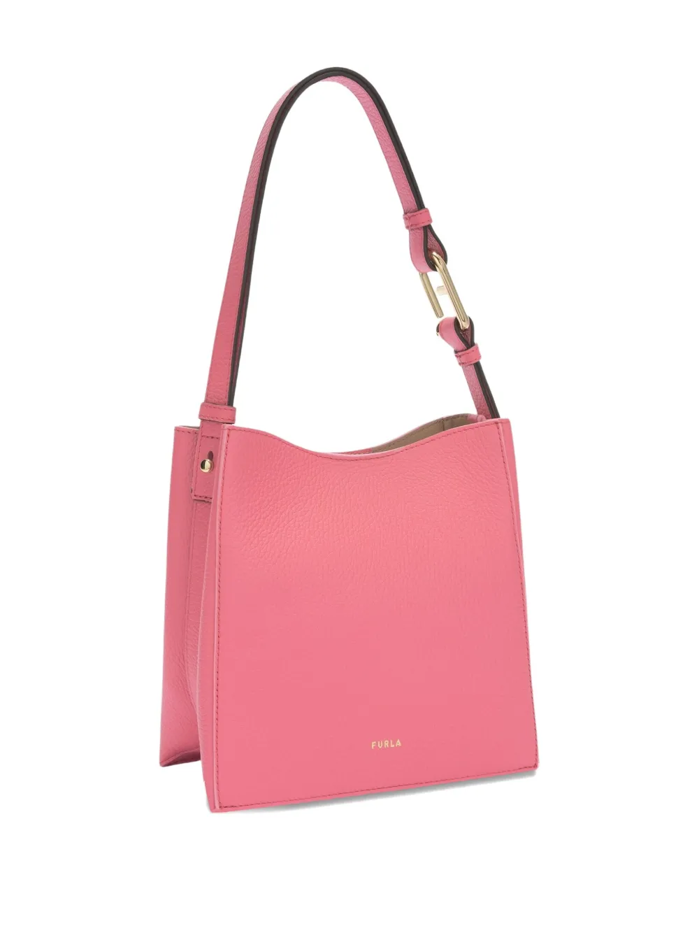 Furla Nuvola leren mini bucket-tas Roze