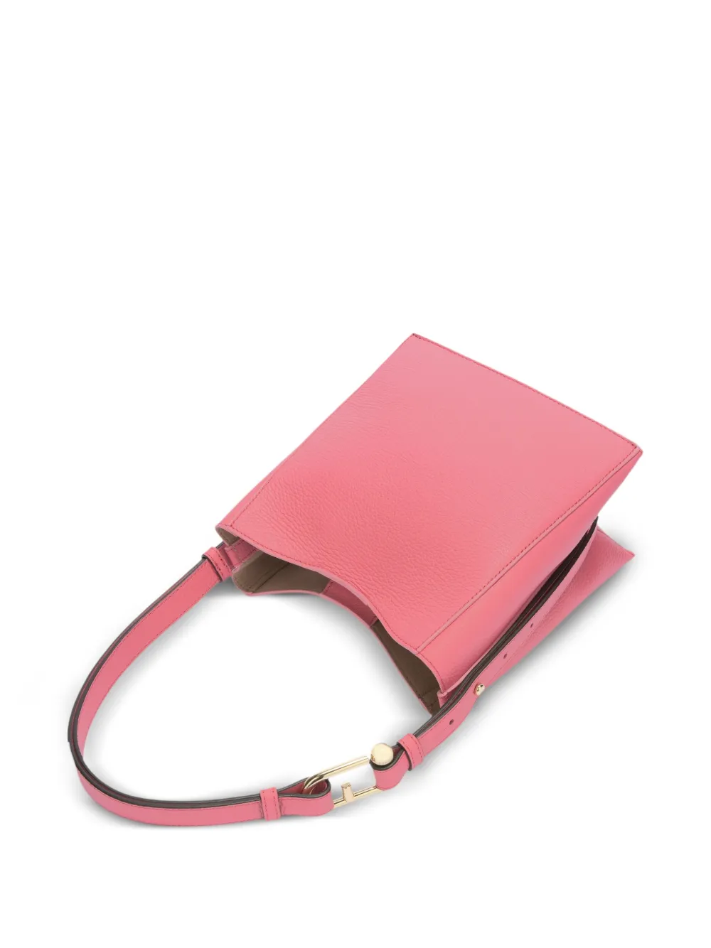 Furla Nuvola leren mini bucket-tas Roze