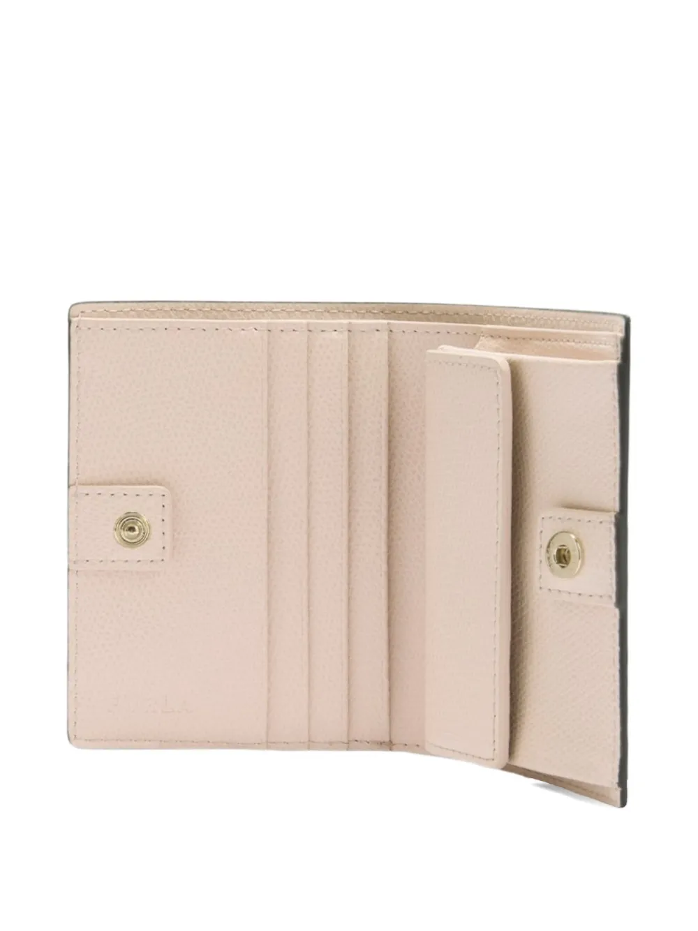 Furla Camelia leather logo wallet Oranje