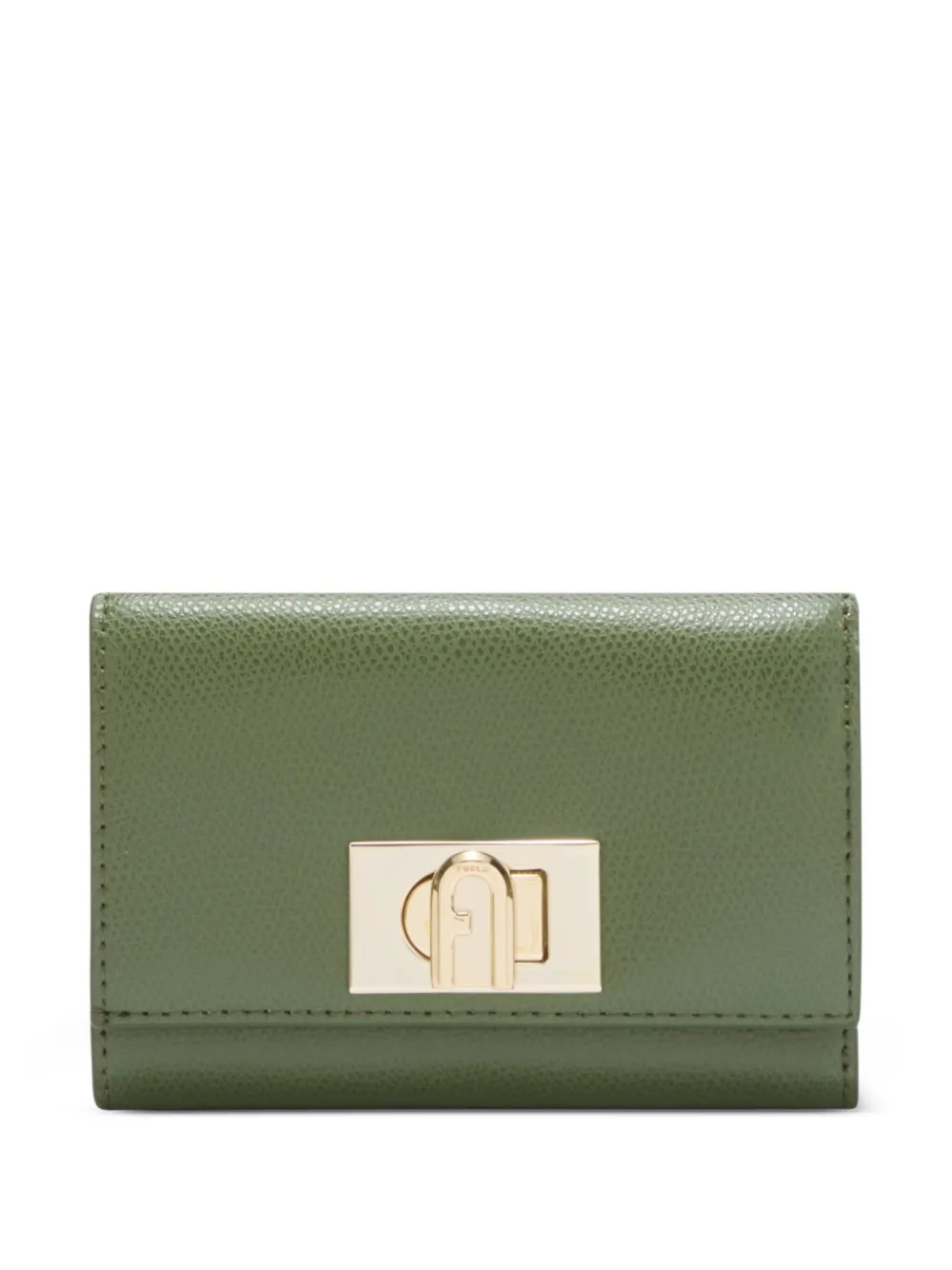 Furla medium 1927 leather wallet | Green | Image 1