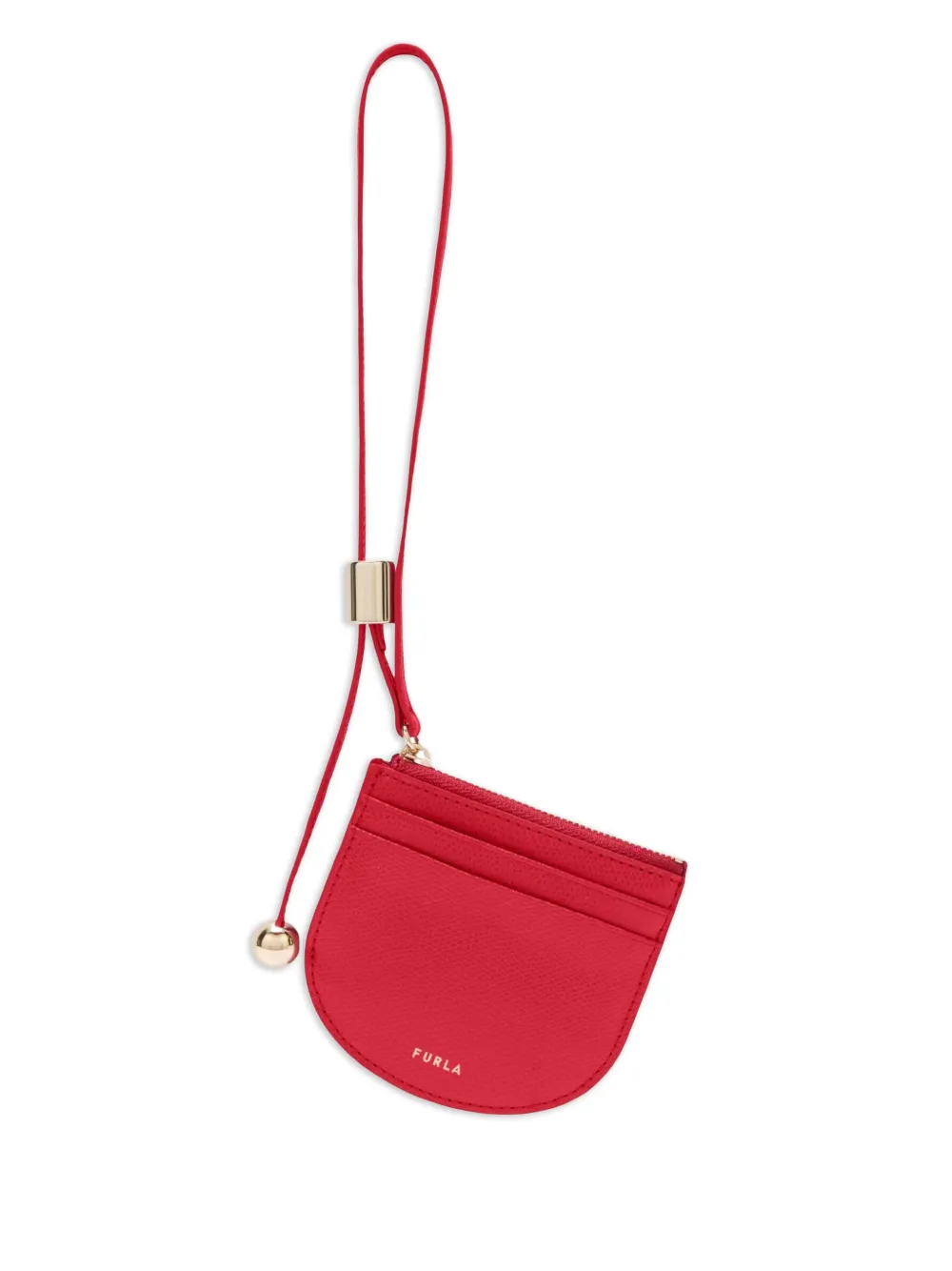 Furla small Laura curved cardholder | rojo | Image 1