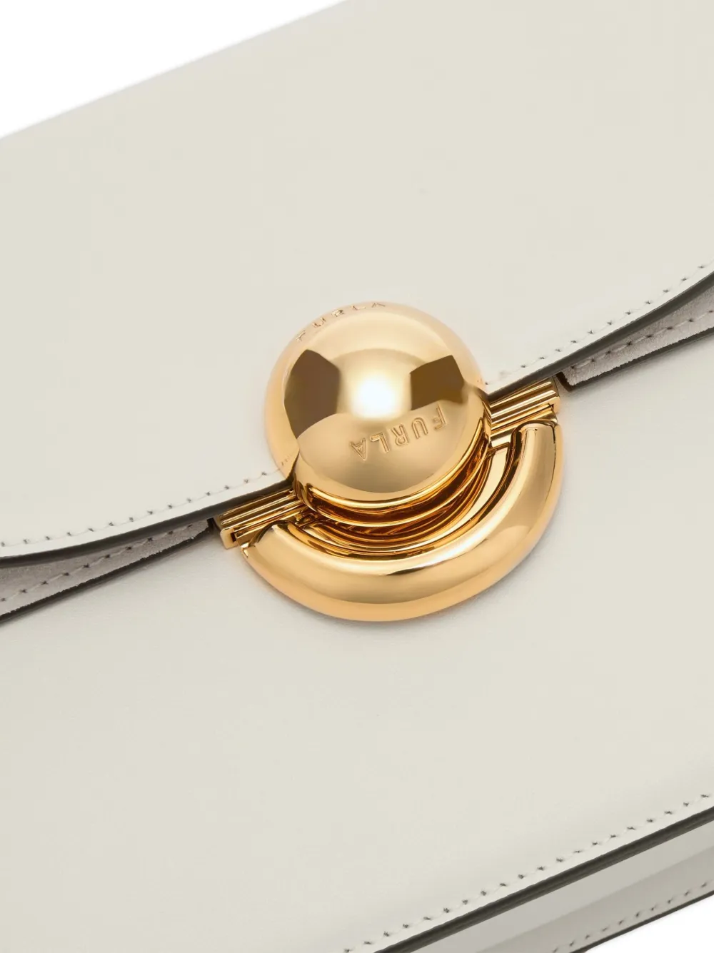 Furla Sfera mini-crossbodytas met omslag Wit