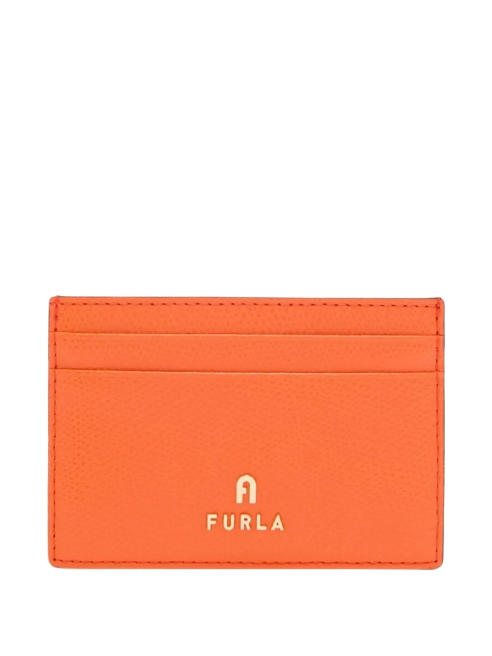 Furla Camelia Cardholder In Orange