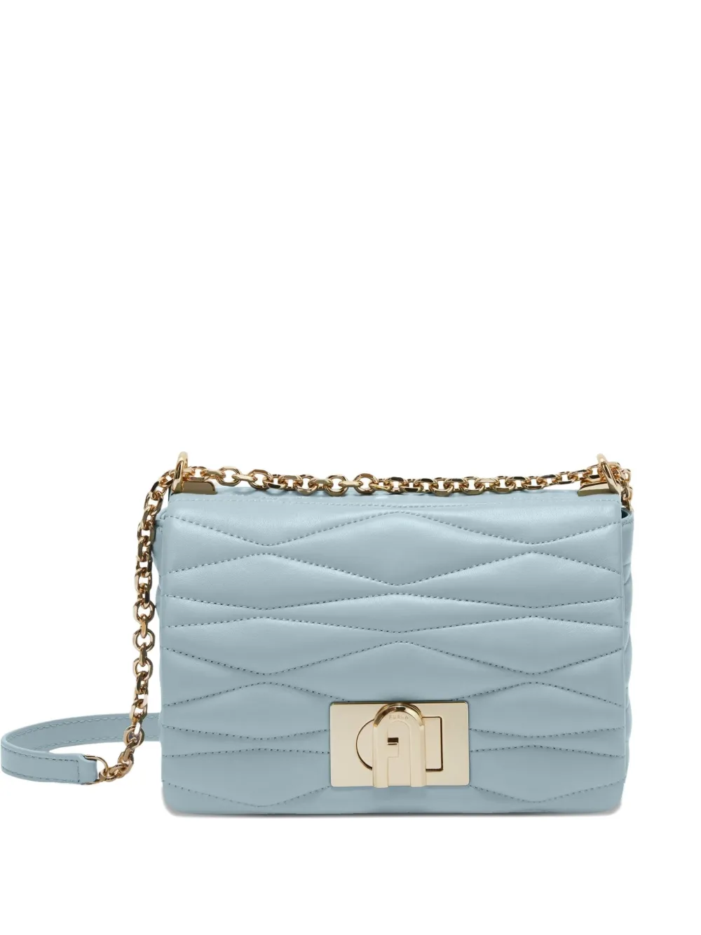 Furla medium 1927 cross body bag - ブルー Furla medium 1927 cross body bag - ブルー