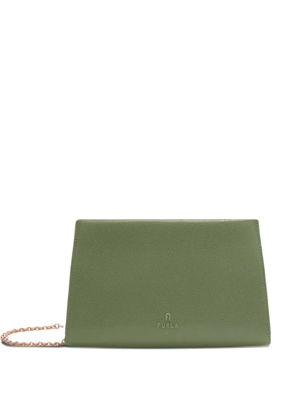 Furla mini My chain-strap leather bag Groen