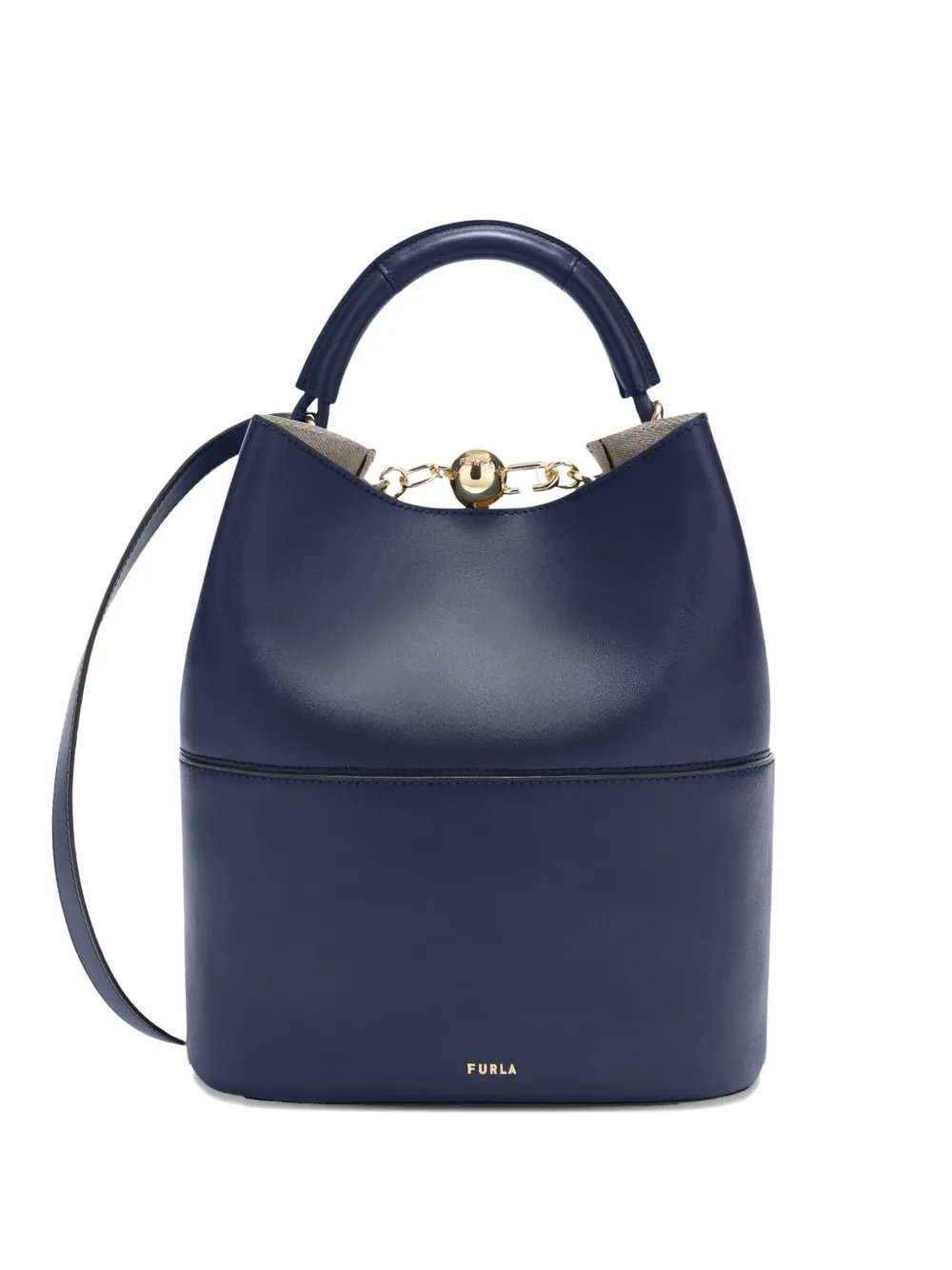 Sfera chain-detail bucket bag