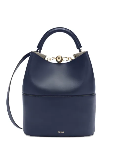 Furla Sfera chain-detail bucket bag