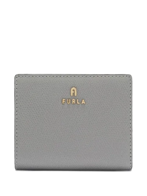 Furla Camelia logo leather wallet