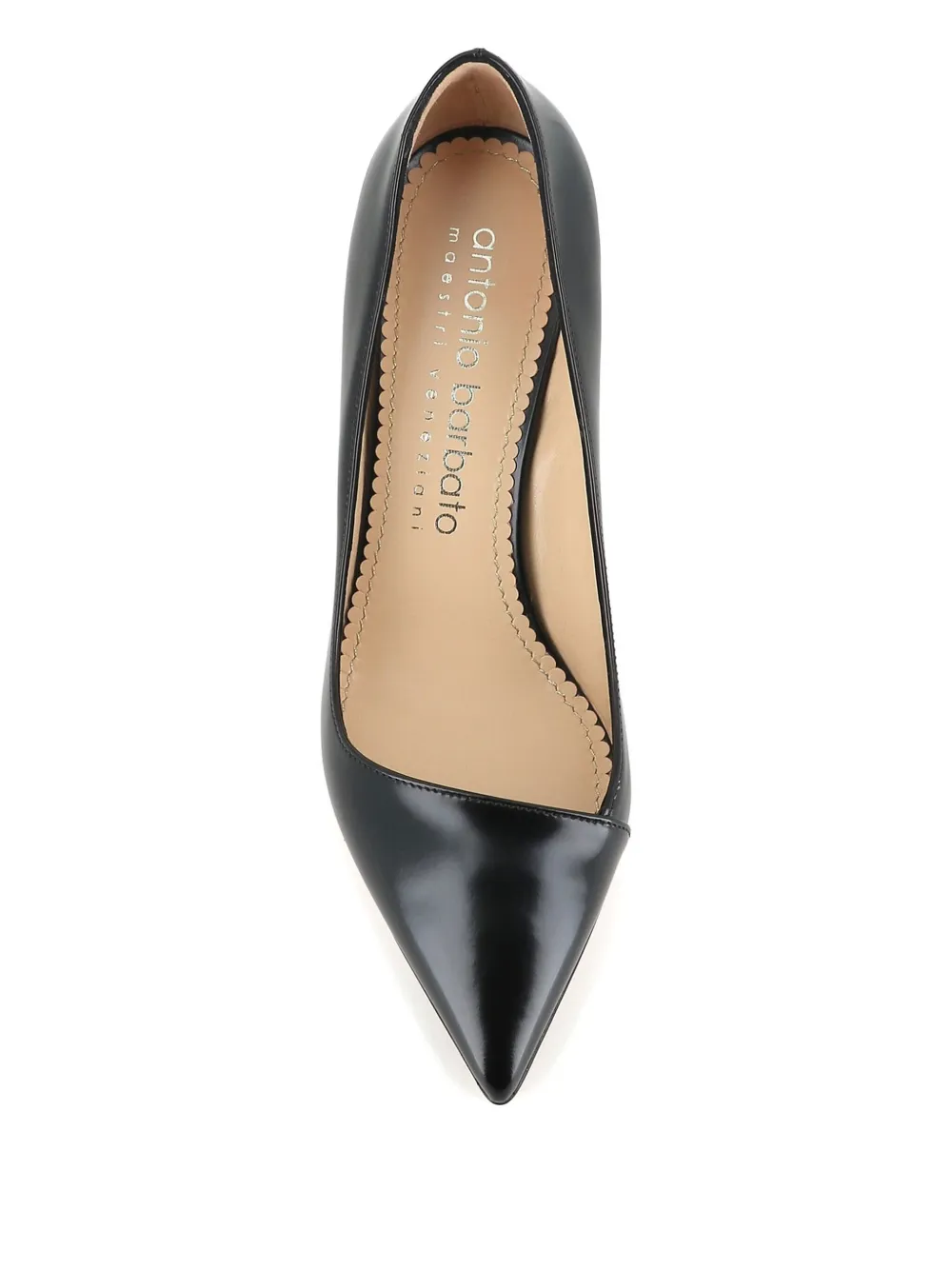 Antonio Barbato Maestri Veneziani 80 mm leren pumps Zwart