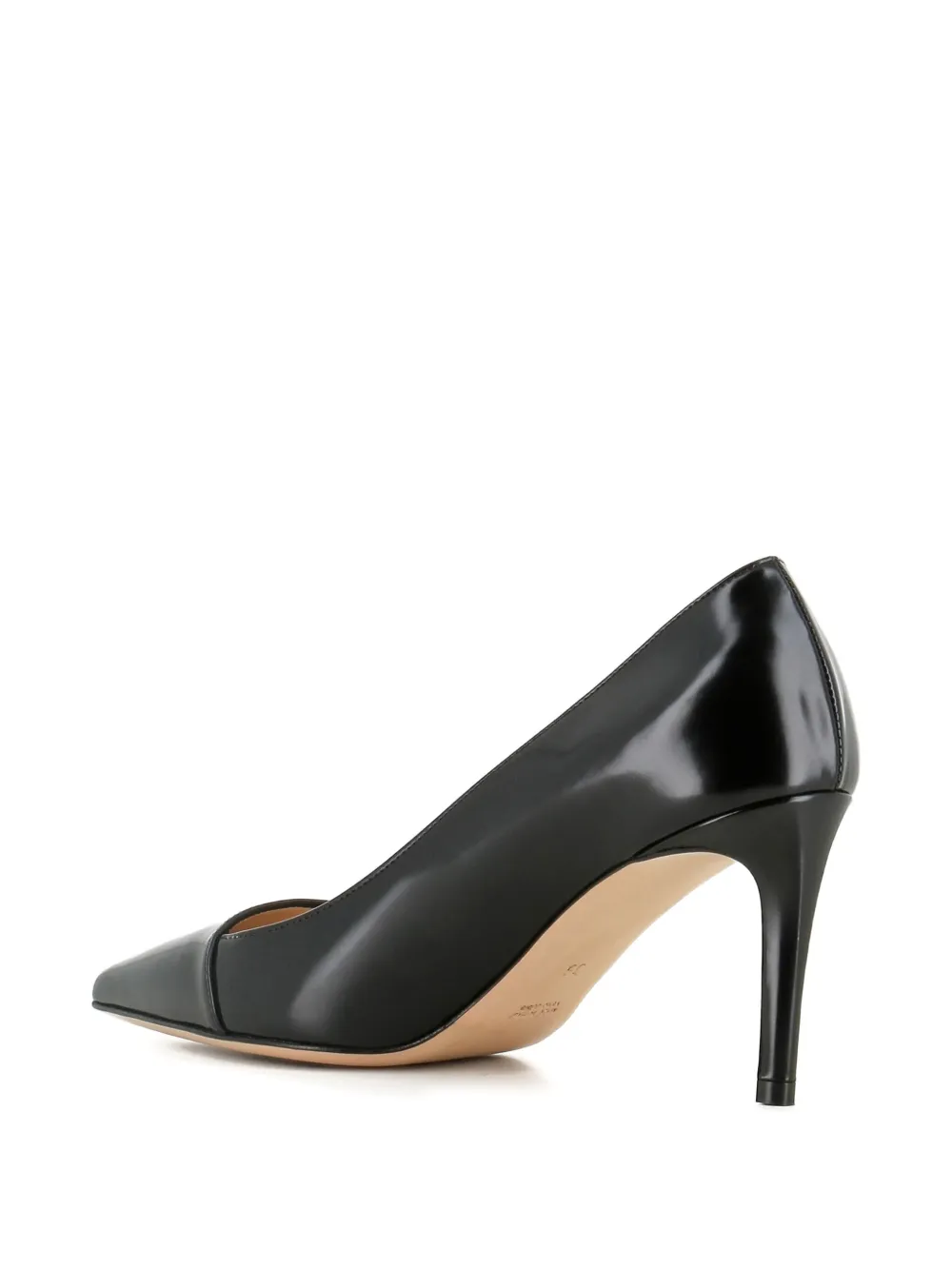 Antonio Barbato Maestri Veneziani 80 mm leren pumps Zwart