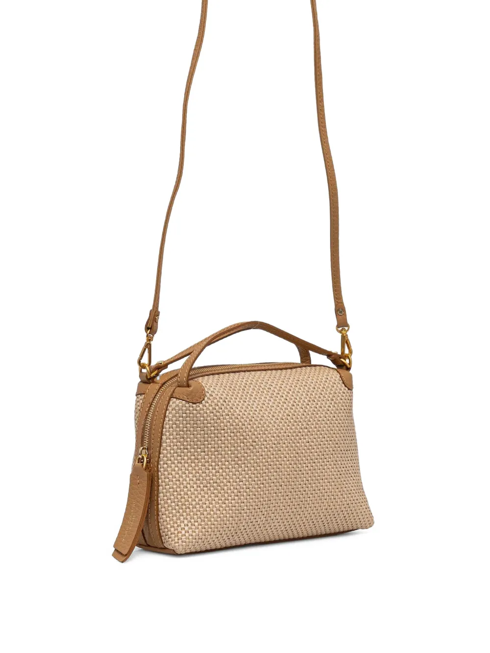 GIANNI CHIARINI Geweven crossbodytas met textuur - Beige