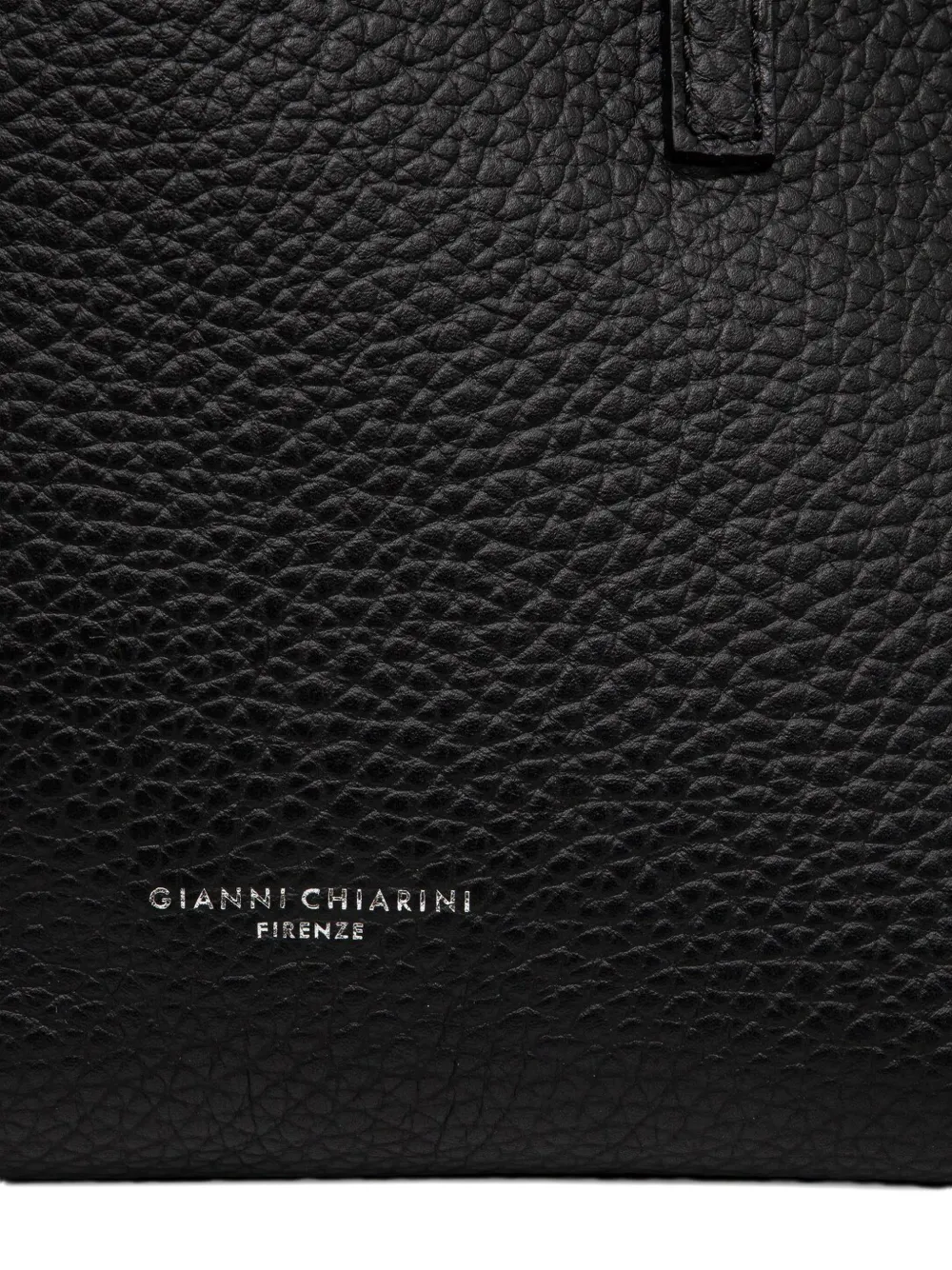 GIANNI CHIARINI Leren shopper Zwart