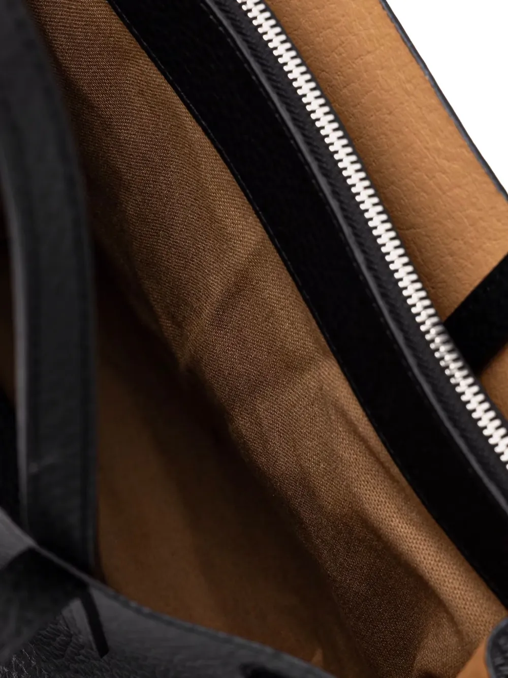GIANNI CHIARINI Leren shopper Zwart