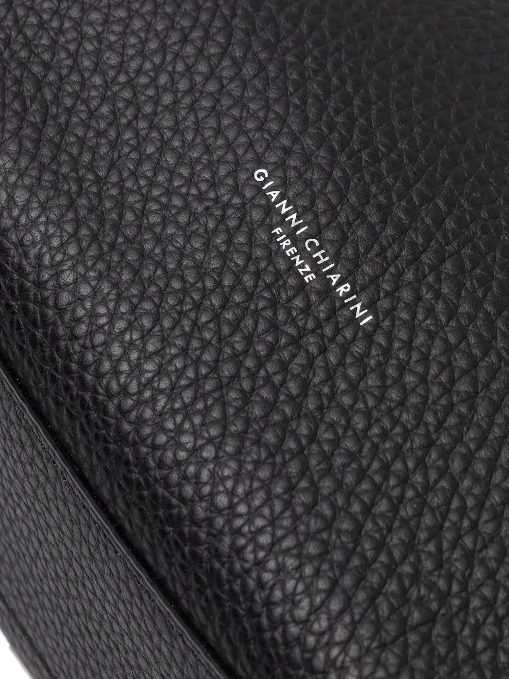GIANNI CHIARINI Leren shopper Zwart