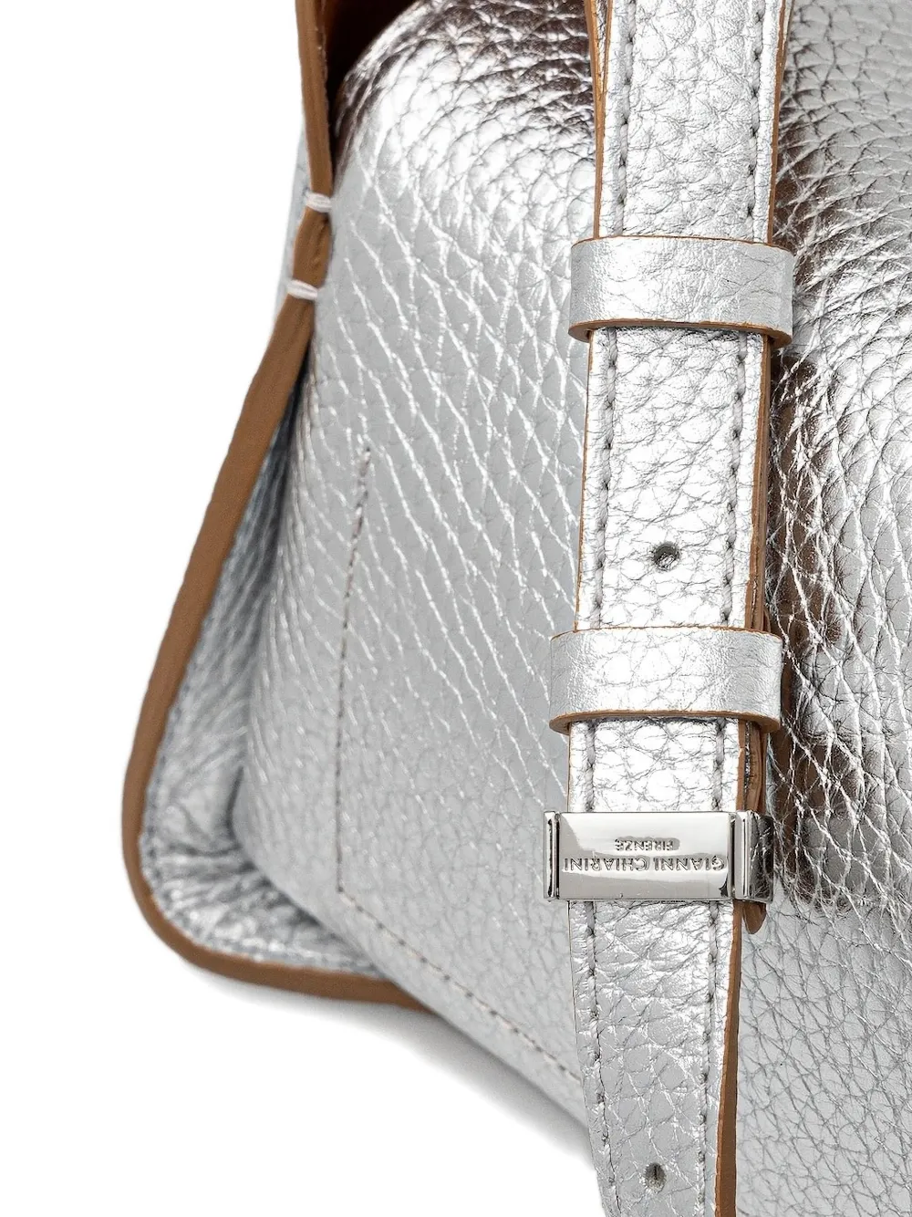 Gianni Chiarini Penelope Cross Body Bag In Gray