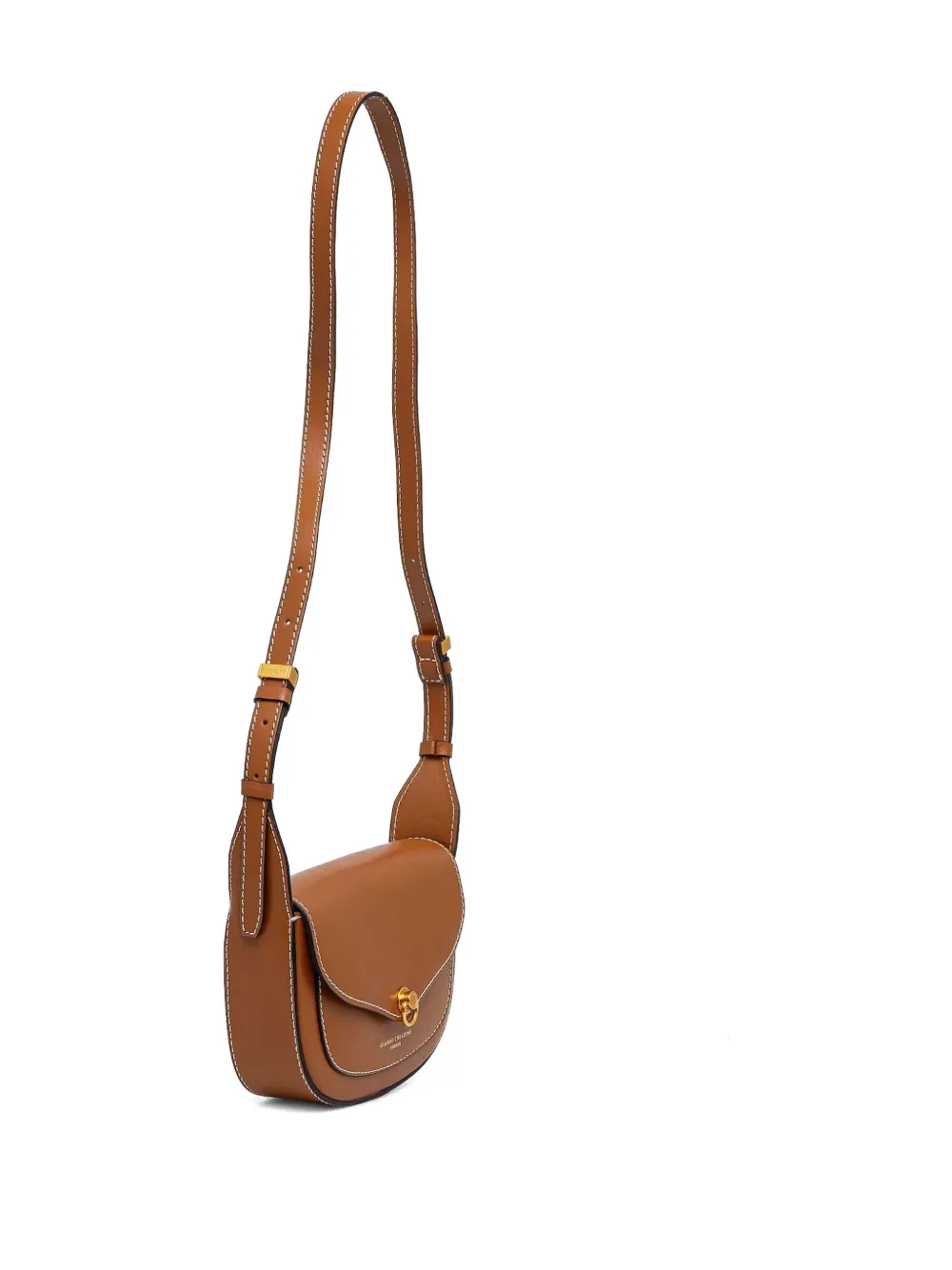GIANNI CHIARINI Leren crossbodytas Bruin