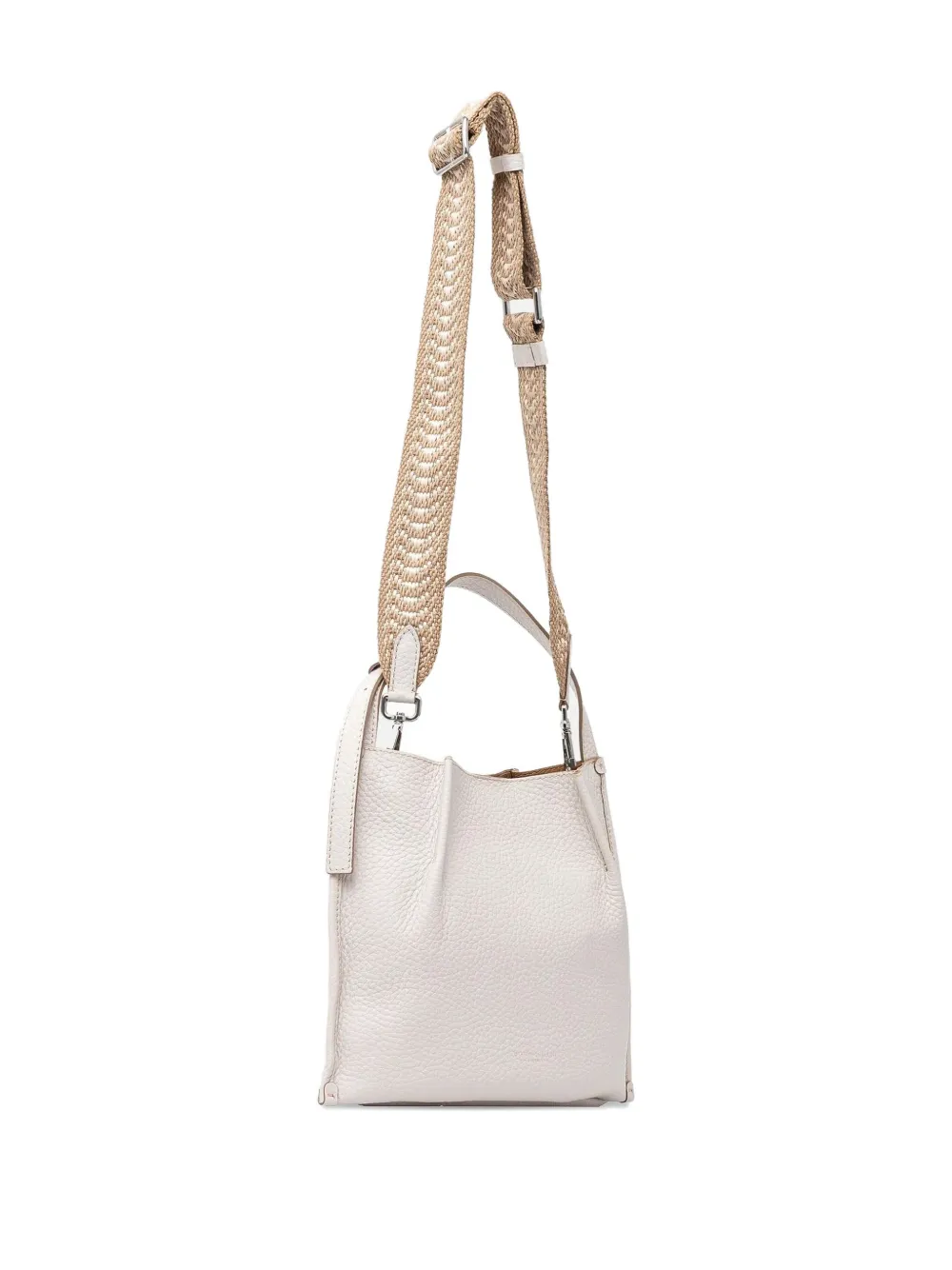 GIANNI CHIARINI leather tote bag - Wit