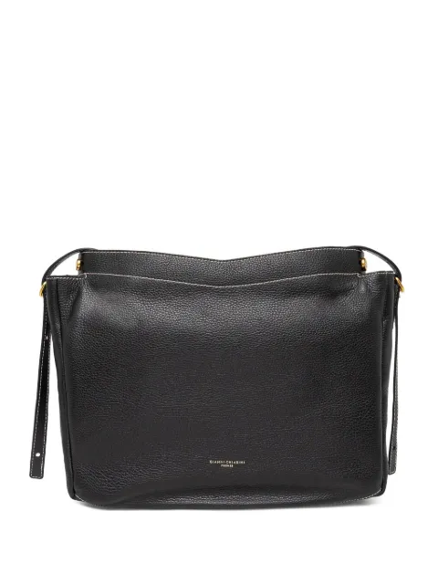 GIANNI CHIARINI Ottavia textured-leather shoulder bag