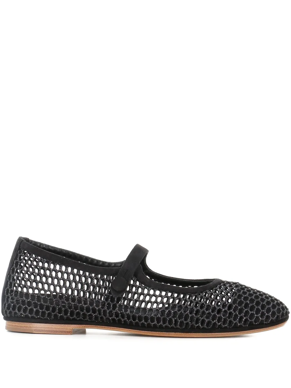 mesh ballet flats
