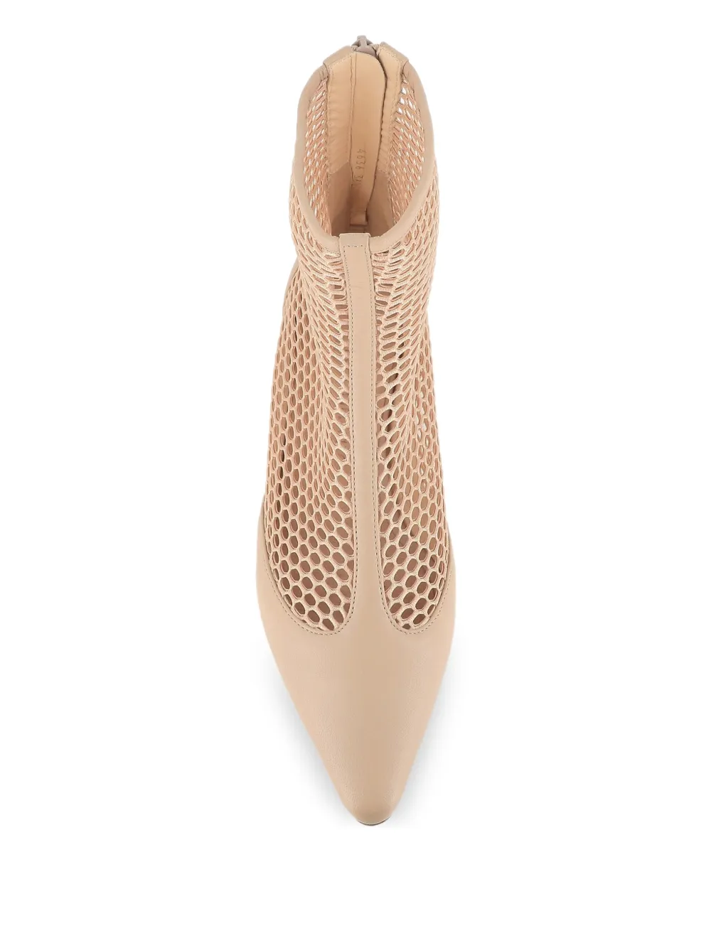 Antonio Barbato Maestri Veneziani 40mm Hanna mesh boots Neutrals
