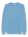 Sun68 piqué-weave cotton sweater - Blue