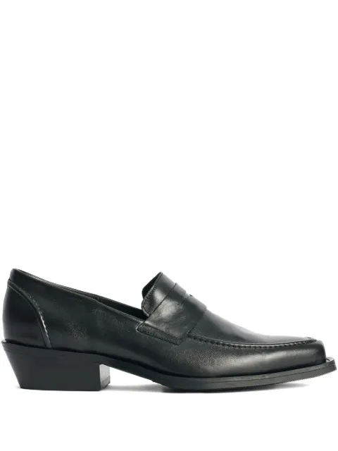 OUR LEGACY Cypher pointed-toe penny loafers