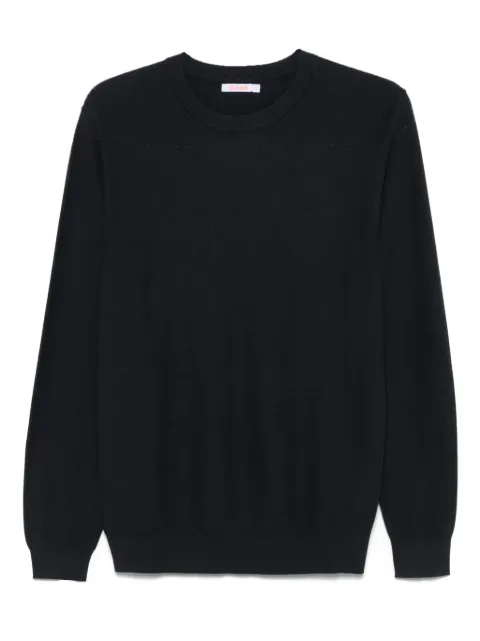 Sun 68 piqué-weave cotton sweater