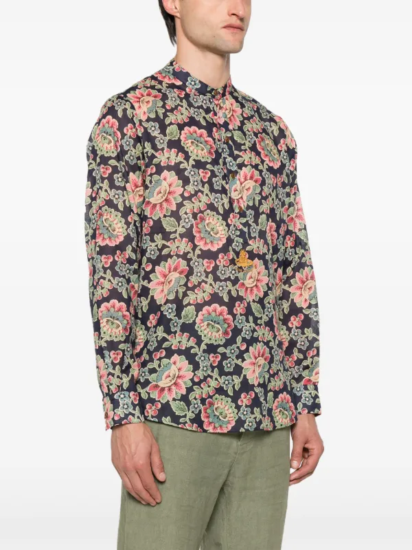 Vivienne Westwood floral-print Shirt | Blue | FARFETCH